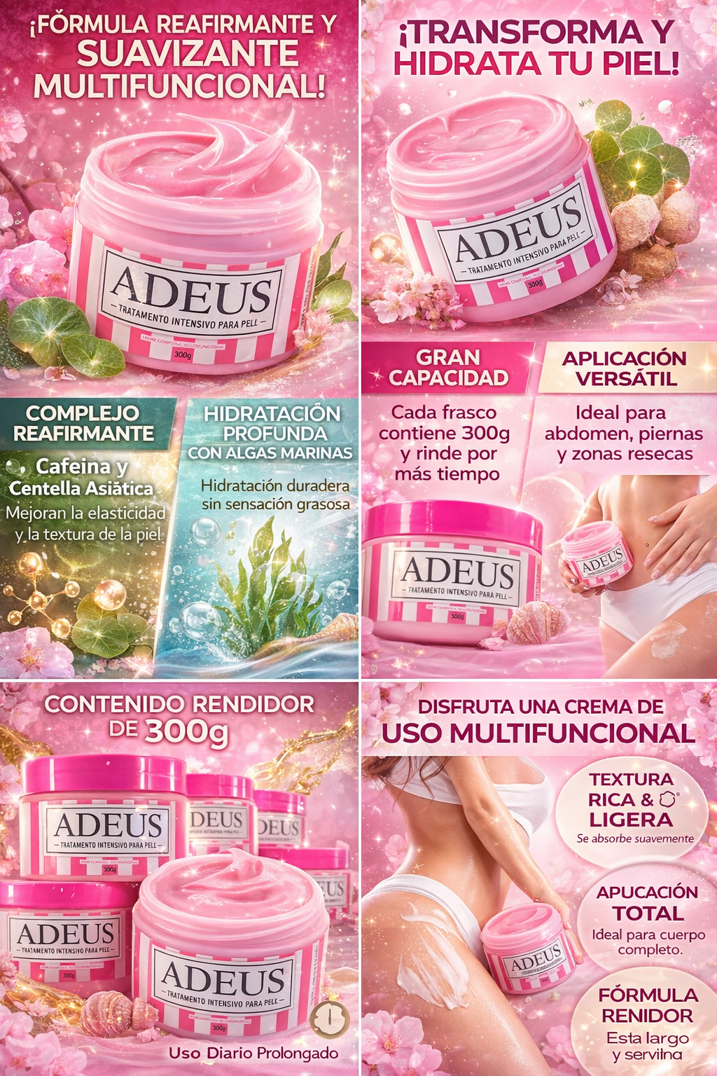 Adeus Para Celulitis y Estrias